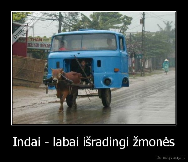 Indai - labai išradingi žmonės
