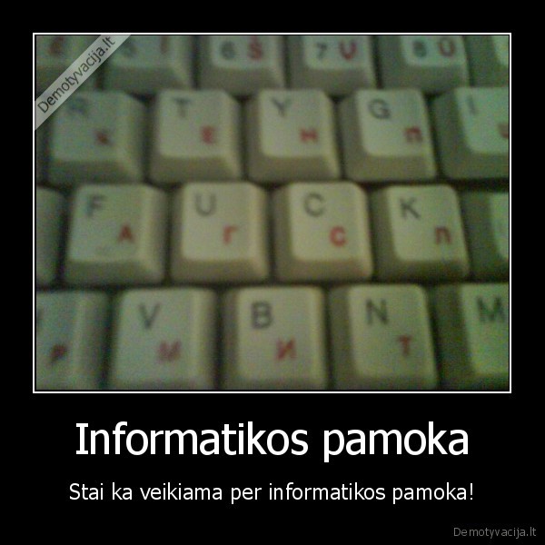 Informatikos pamoka