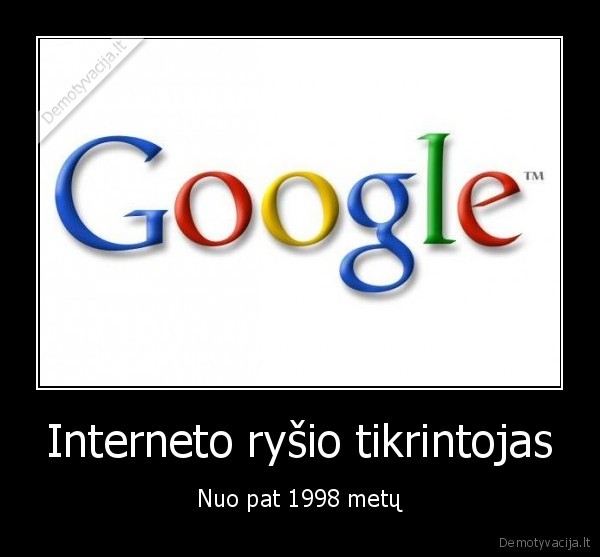 google.lt,google,rysio, tikrinimas