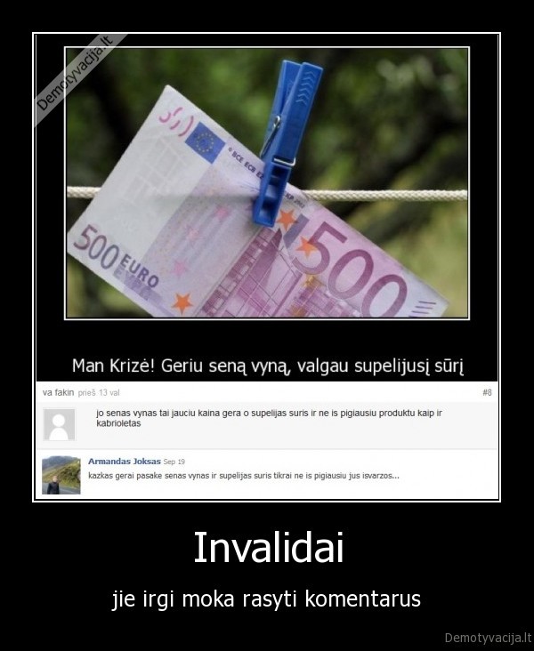 komentarai,daunai,nesveiki,invalidai