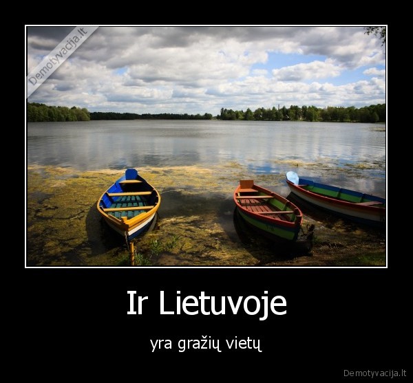 Ir Lietuvoje