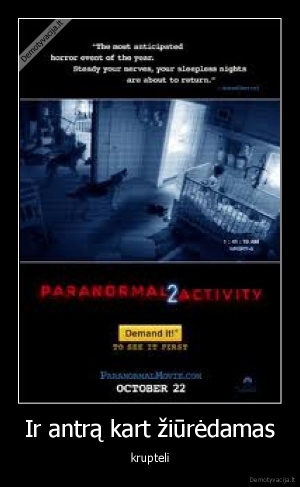 Ir antrą kart žiūrėdamas