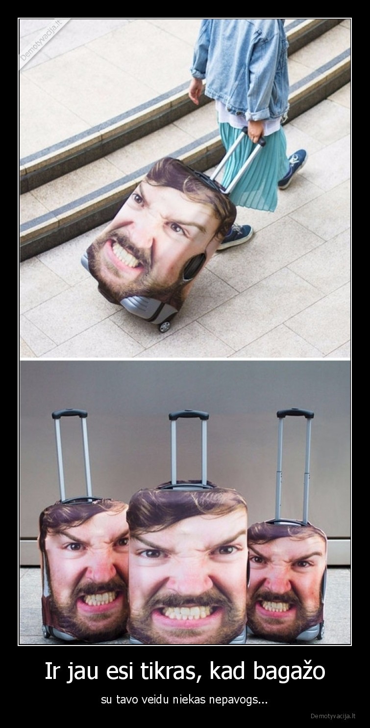 bagazas,su, veidu,nepavogs