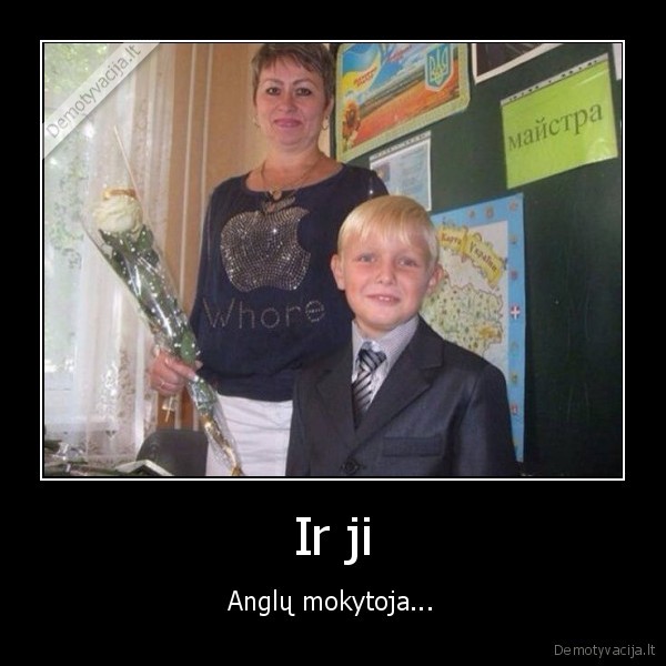 whore,apple, megztinis,mokykla