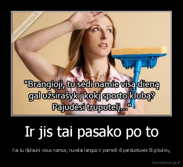 sportas,moteris, namuose,namu, seimininke