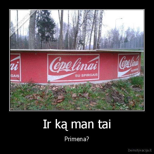 cepelinai,reklama,cocacola