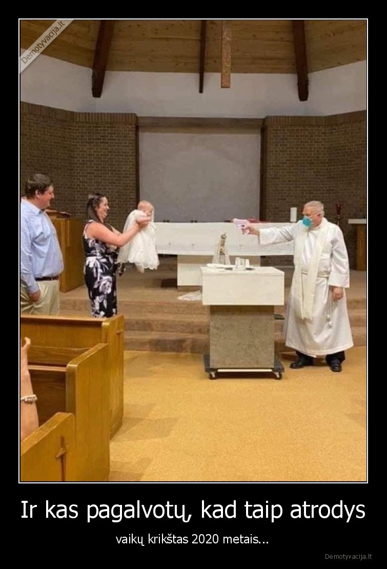 krikstas,karantinas,pandemija,pistoletas,kunigas