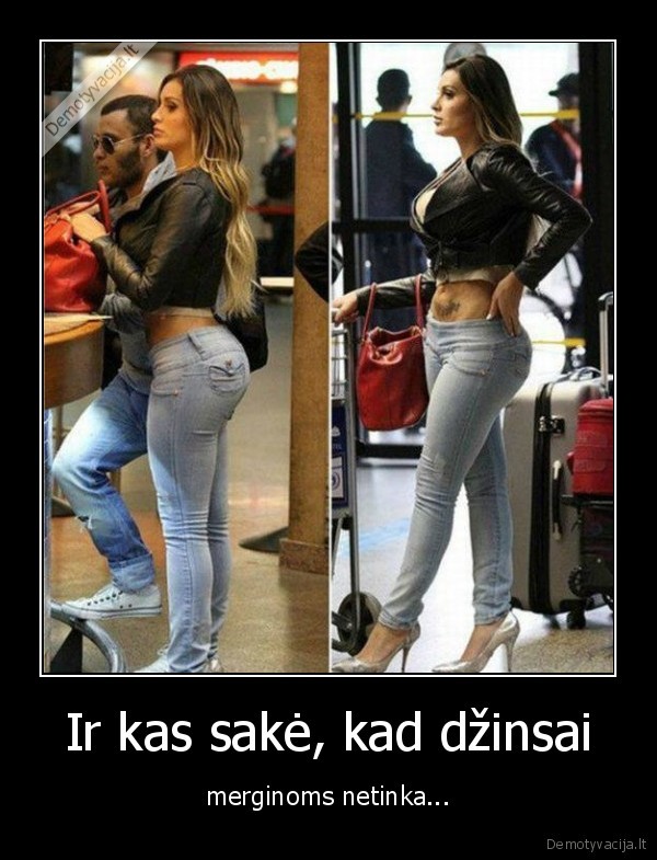 dzinsai,mergina,formos