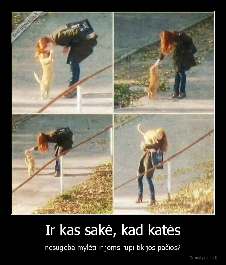 kate,meile,mergina,katinas