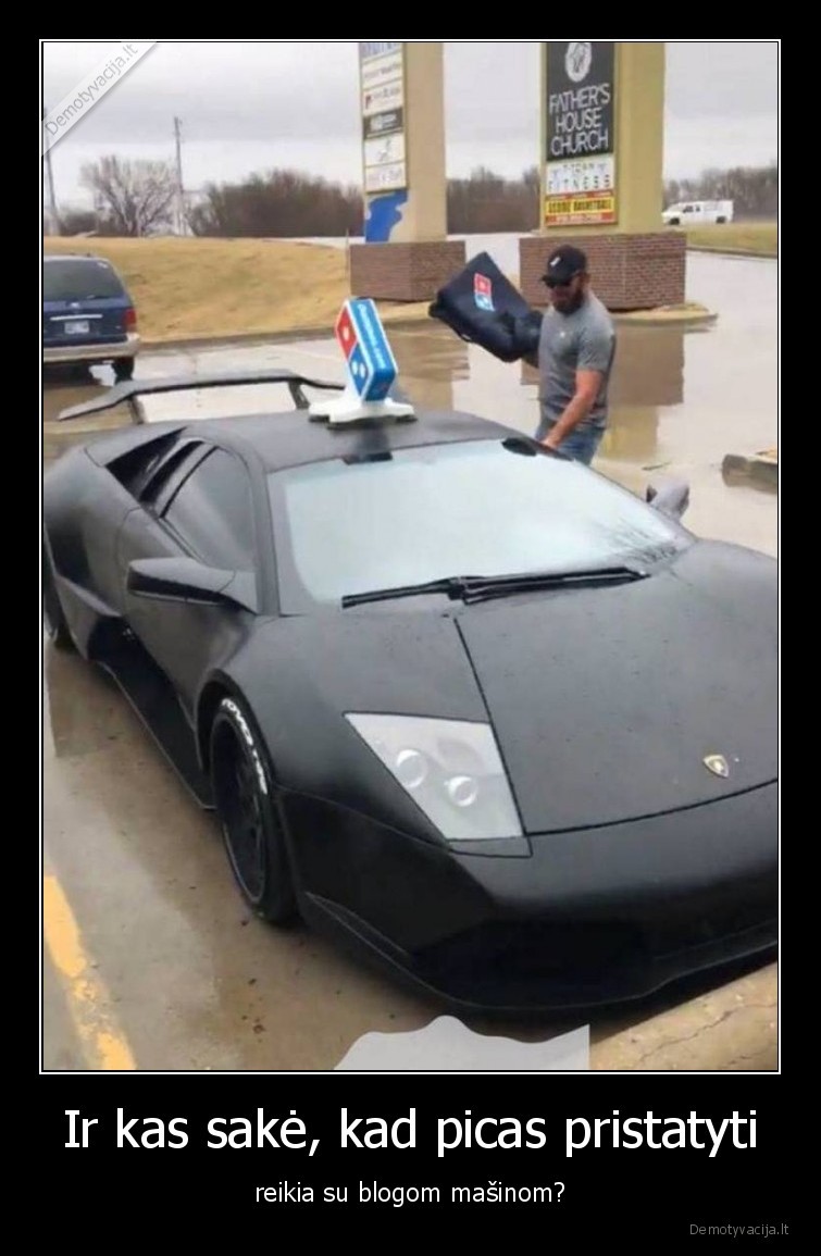 pristatymas,lamborghini,lambas,pica