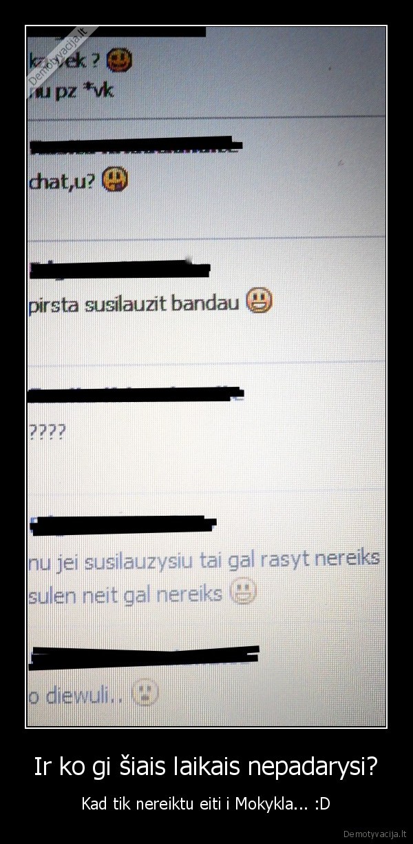 mokykla,kvailyste,nu, nx