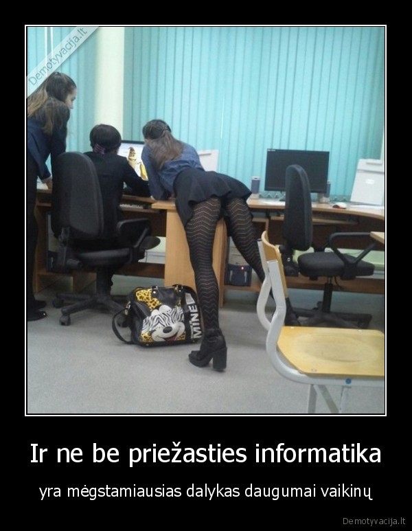 grazi, klasioke,informatikos, pamoka