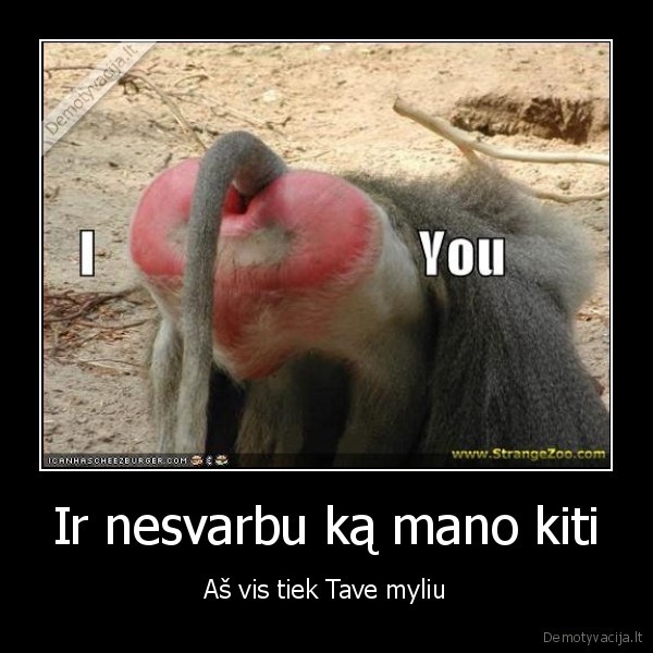 Ir nesvarbu ką mano kiti