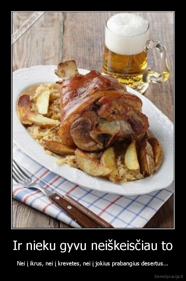 skanus, patiekalas,karka,alus