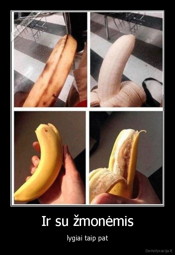 bananai,zmones