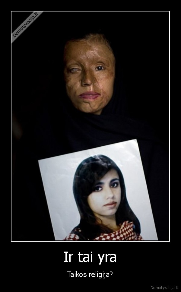 islamas,sudarkytas, veidas