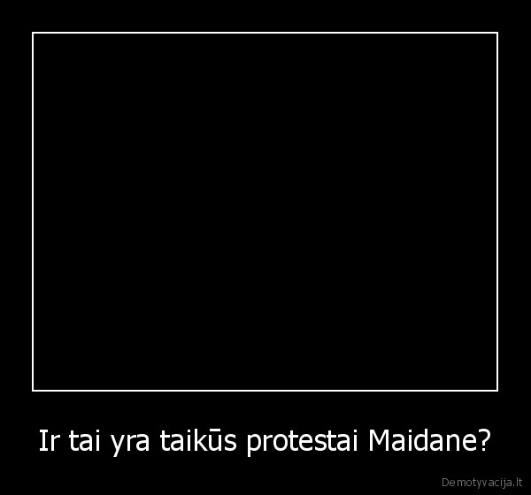 Ir tai yra taikūs protestai Maidane?