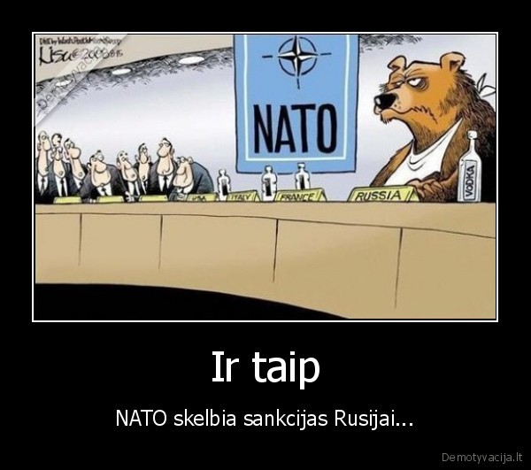 nato, karikatura,rusijos, agresija