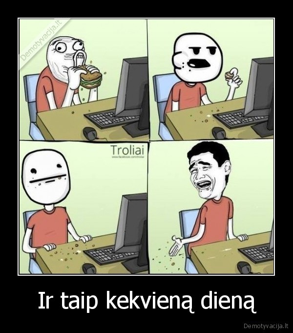 Ir taip kekvieną dieną