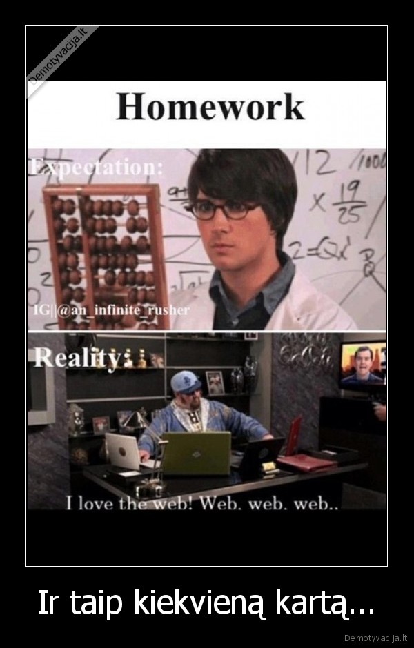 Ir taip kiekvieną kartą...