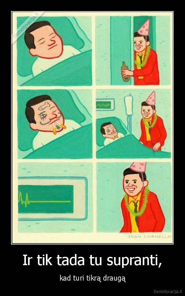 draugas,aplanke,ligonine