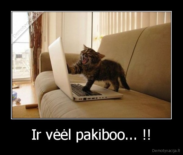 Ir vėėl pakiboo... !!