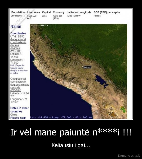 Ir vėl mane paiuntė n****i !!!