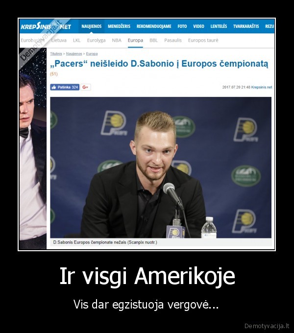 nba,domantas, sabonis,rinktine