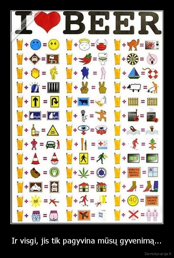 alus,alus, geras, dalykas