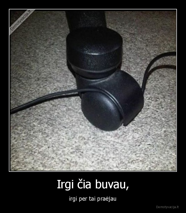 irgi,taip, buvo,laidas