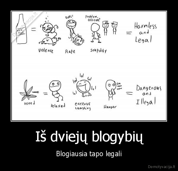 Iš dviejų blogybių