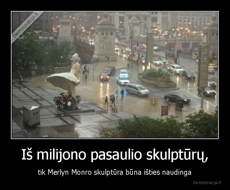 merlyn, monro,skulptura,paminklas