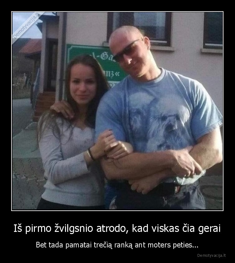 trecia,ranka,vyras,moteris,wtf