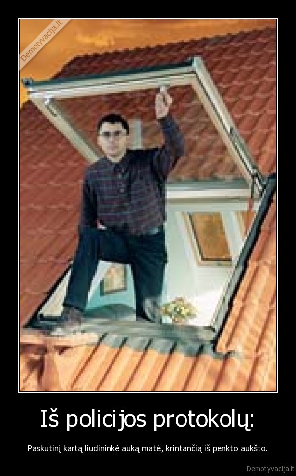 Iš policijos protokolų: