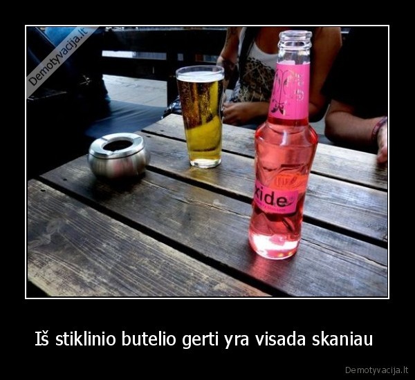 sidras,alus,stiklinis, buteliukas