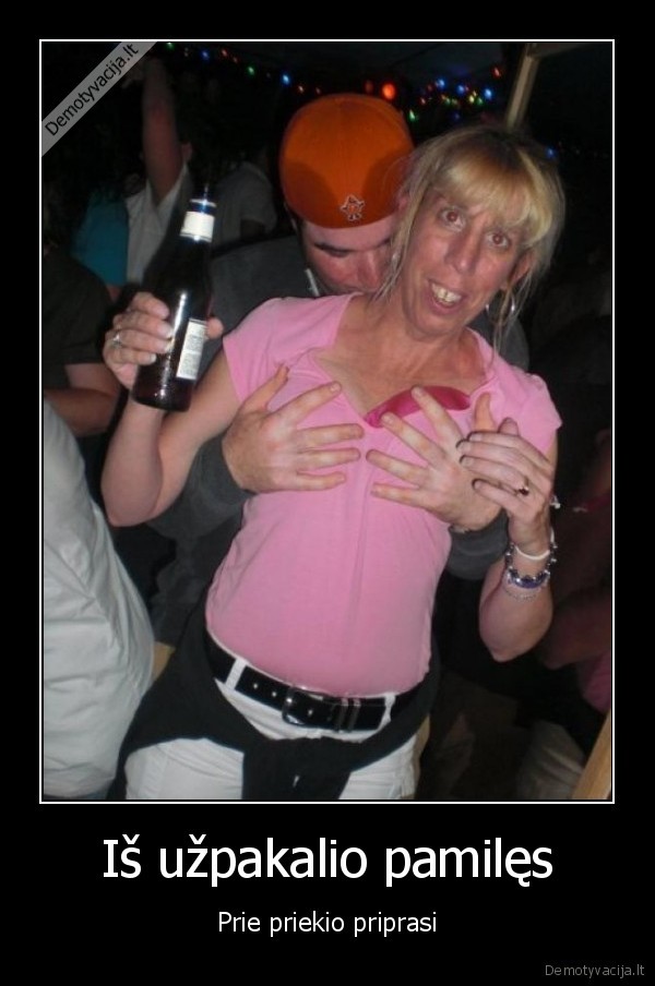 Iš užpakalio pamilęs