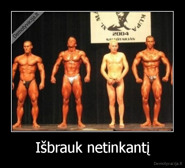 sportas,kulturistai,neatitikmuo