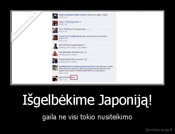 Išgelbėkime Japoniją!