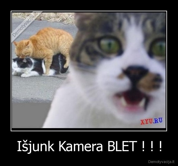 Išjunk Kamera BLET ! ! !