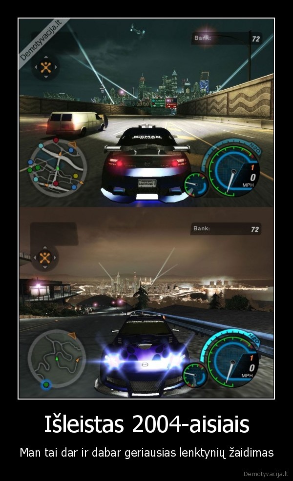 nfs, underground, 2,lenktynes