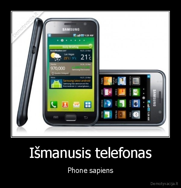 ismanusis, telefonas