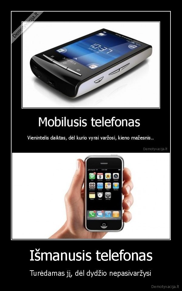 ismanusis, telefonas,iphone,nokia,xperia,se