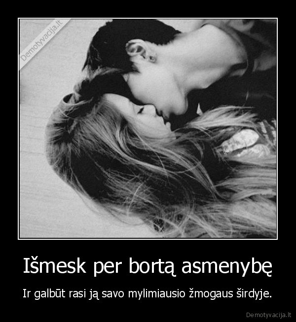 Išmesk per bortą asmenybę