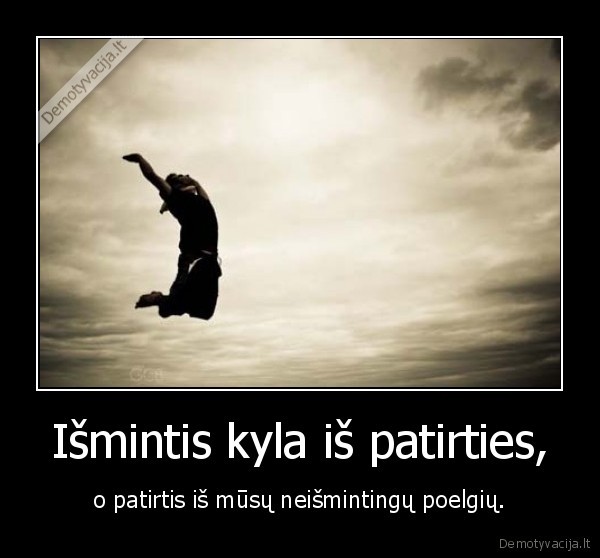 patirtis,ismintis