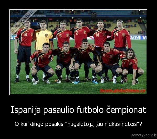 Ispanija pasaulio futbolo čempionat