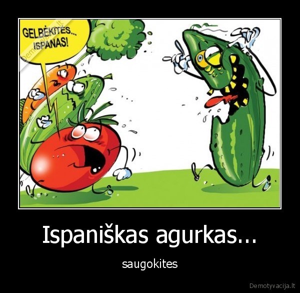 Ispaniškas agurkas...