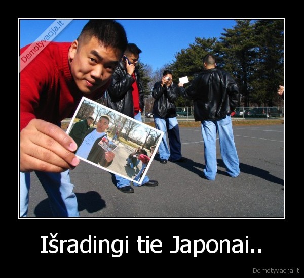 Išradingi tie Japonai..