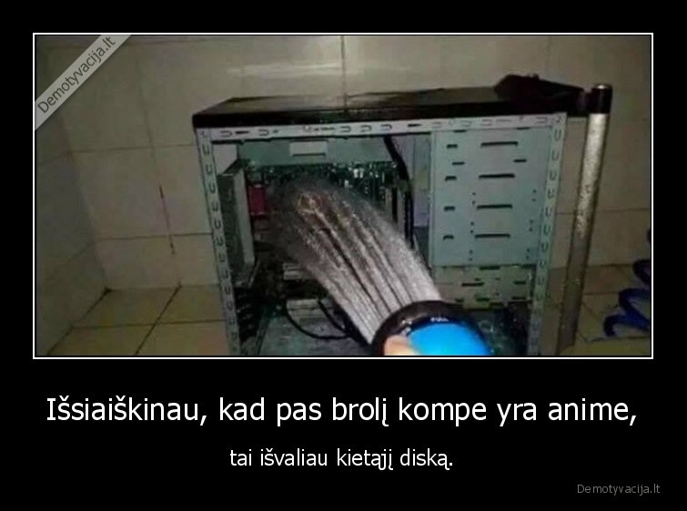kompas,anime,diskas,valymas