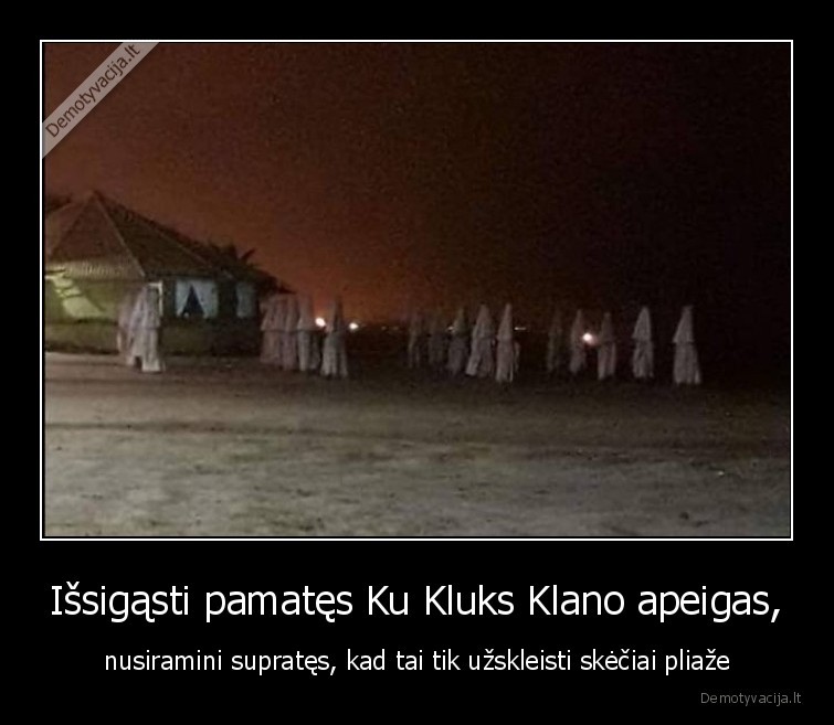 ku, klux, klanas,skeciai,pliazas