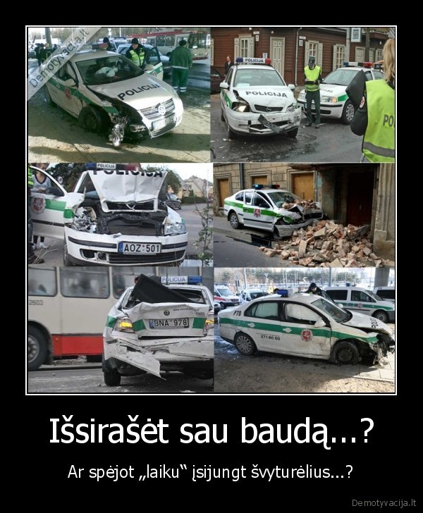 policija,avarija,vairuotojas